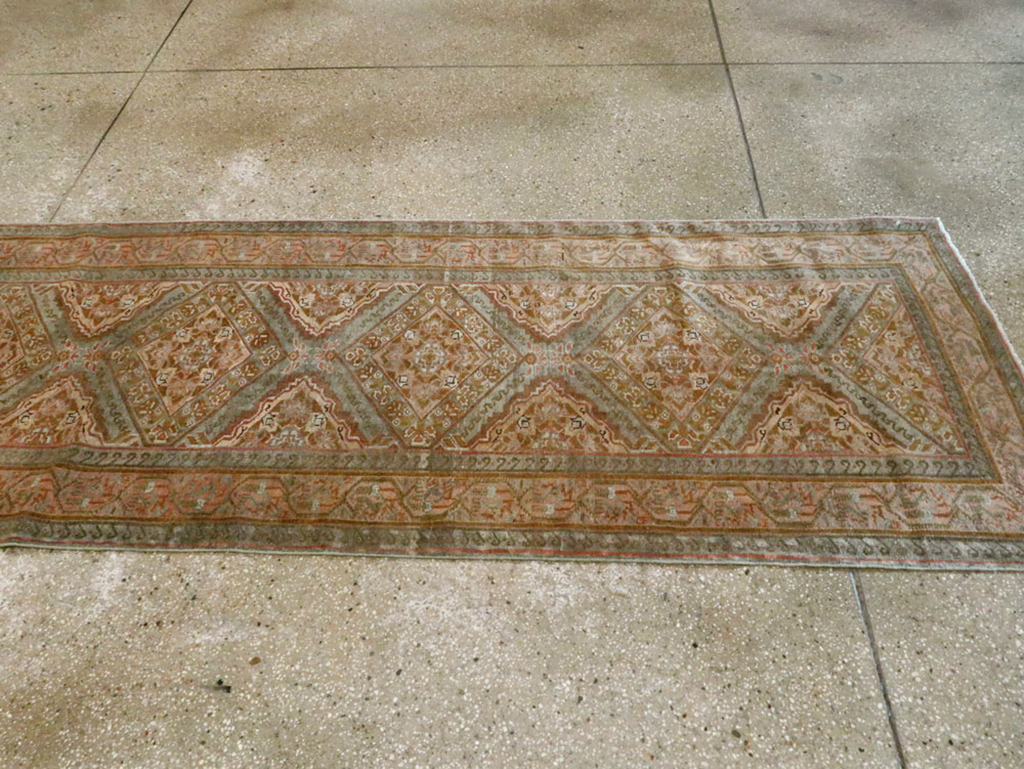 Vintage Persian Malayer Runner, No.23234 - Gsblank