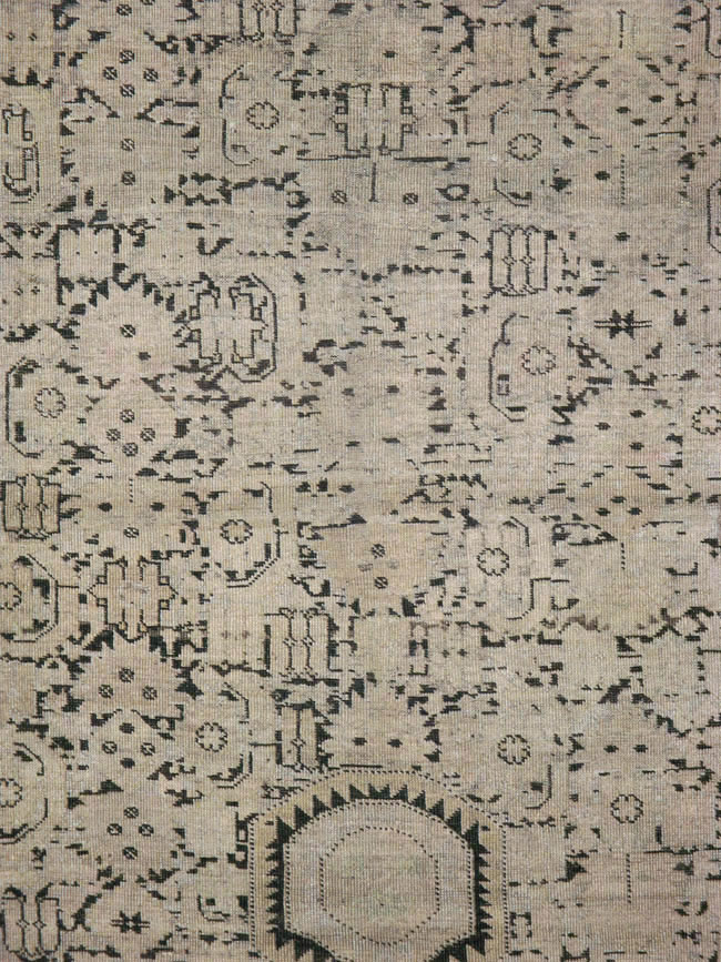 Antique Afghan Beshir Carpet, No.23236 - Gsblank