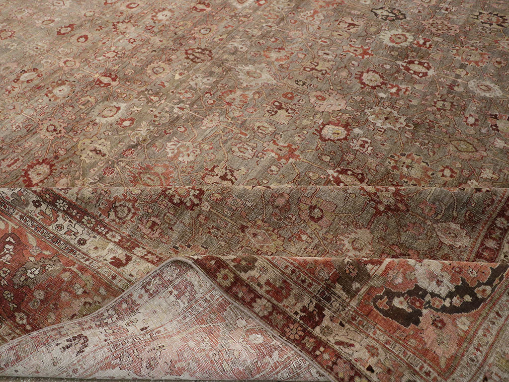 Antique Persian Bidjar Oversize Carpet, No.23237 - Gsblank