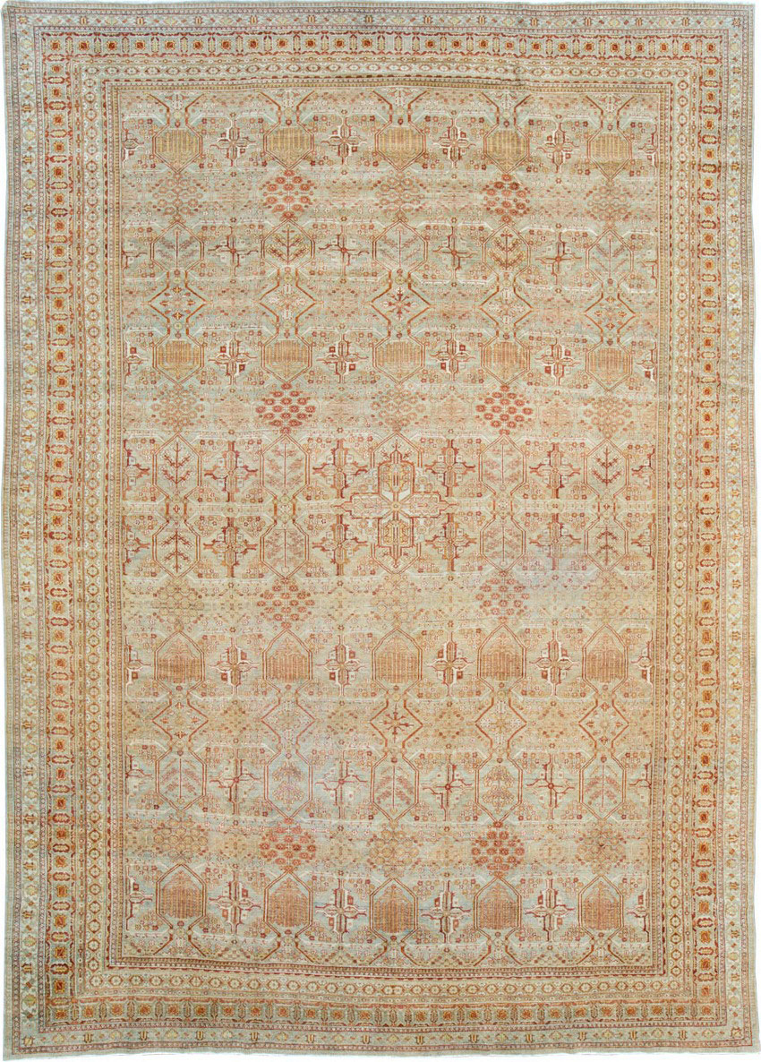 Vintage Persian Joshegan Carpet, No.23238 - Gsblank
