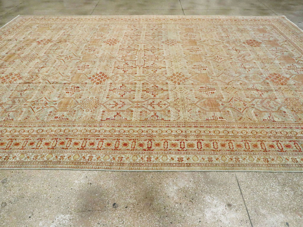 Vintage Persian Joshegan Carpet, No.23238 - Gsblank