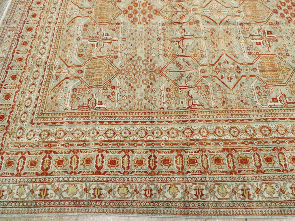 Vintage Persian Joshegan Carpet, No.23238 - Gsblank