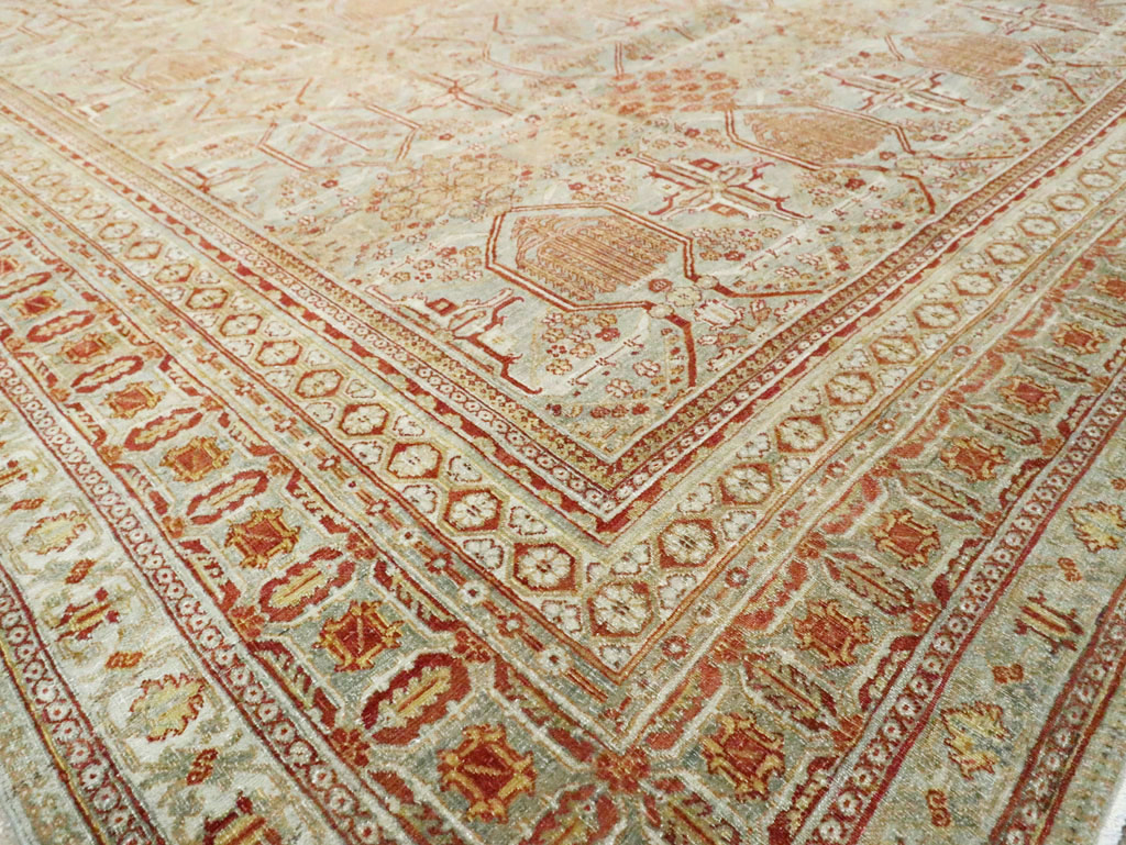 Vintage Persian Joshegan Carpet, No.23238 - Gsblank