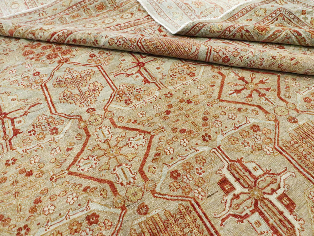 Vintage Persian Joshegan Carpet, No.23238 - Gsblank