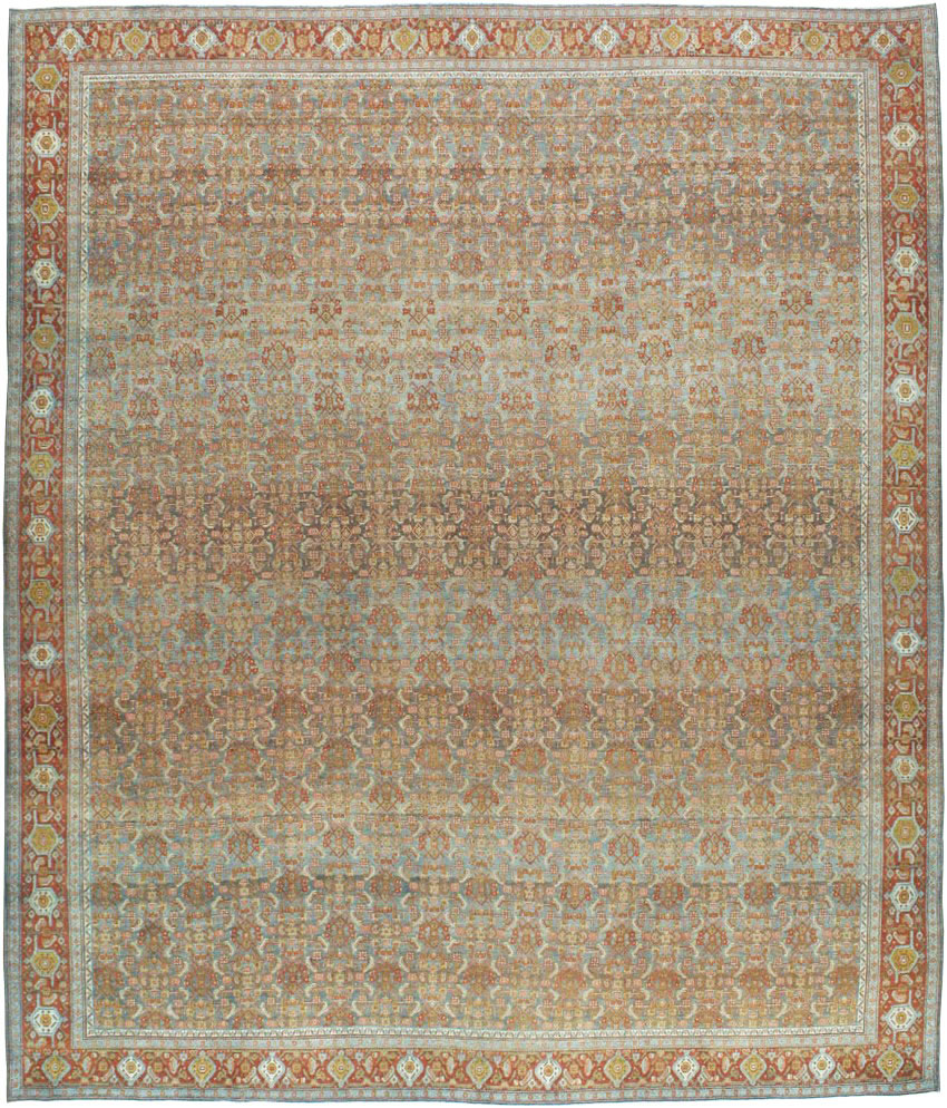 Antique Persian Senneh Carpet, No.23239 - Gsblank
