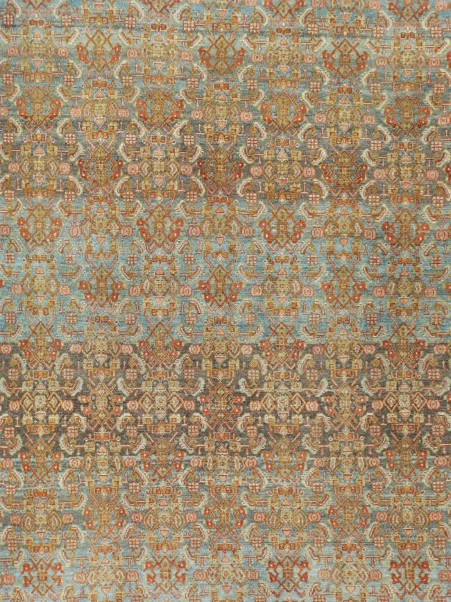 Antique Persian Senneh Carpet, No.23239 - Gsblank