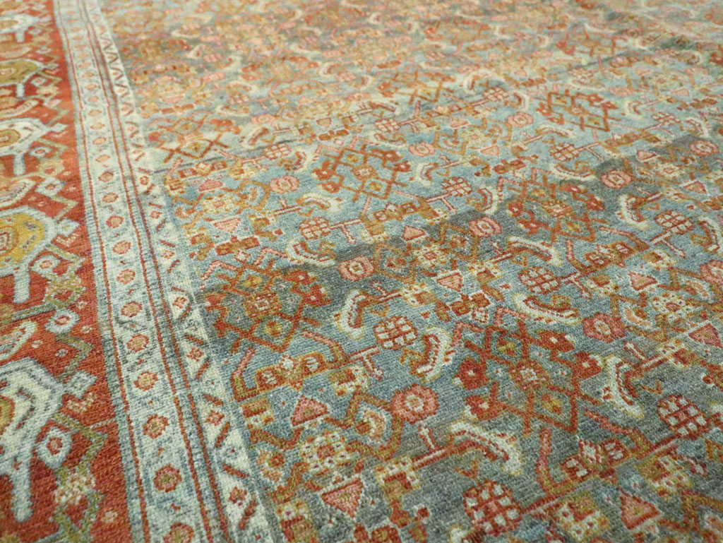 Antique Persian Senneh Carpet, No.23239 - Gsblank