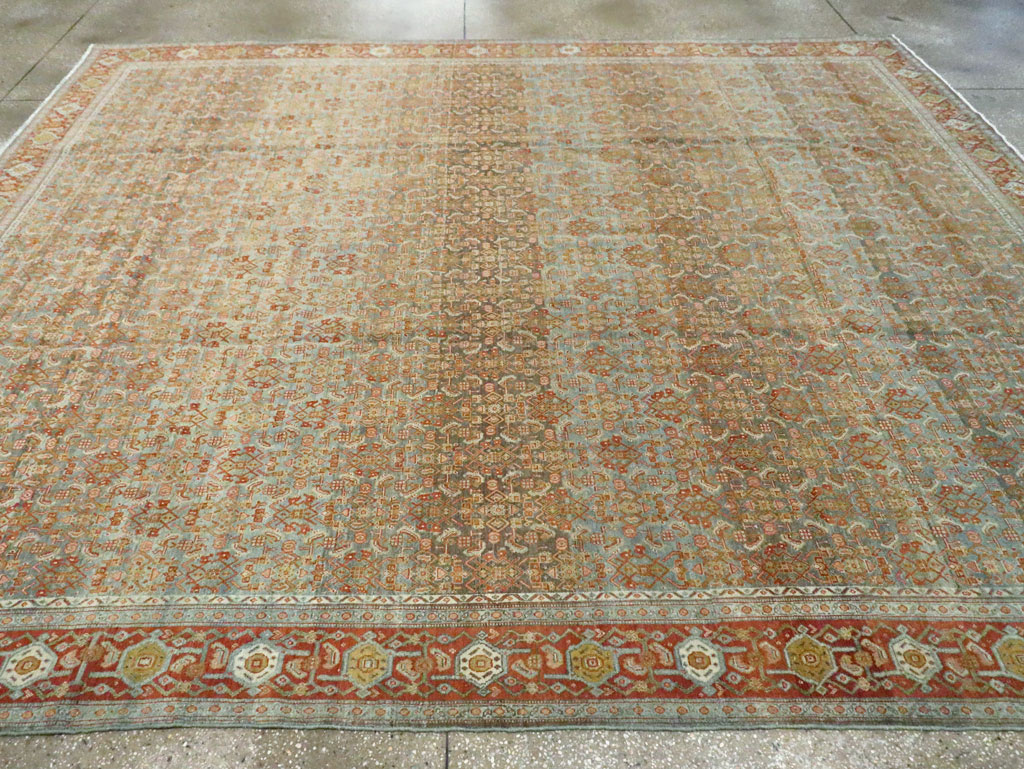 Antique Persian Senneh Carpet, No.23239 - Gsblank