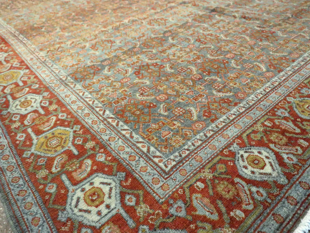 Antique Persian Senneh Carpet, No.23239 - Gsblank