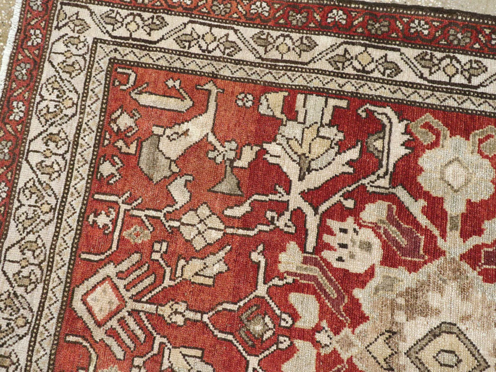 Vintage Persian Malayer Runner, No.23240 - Gsblank