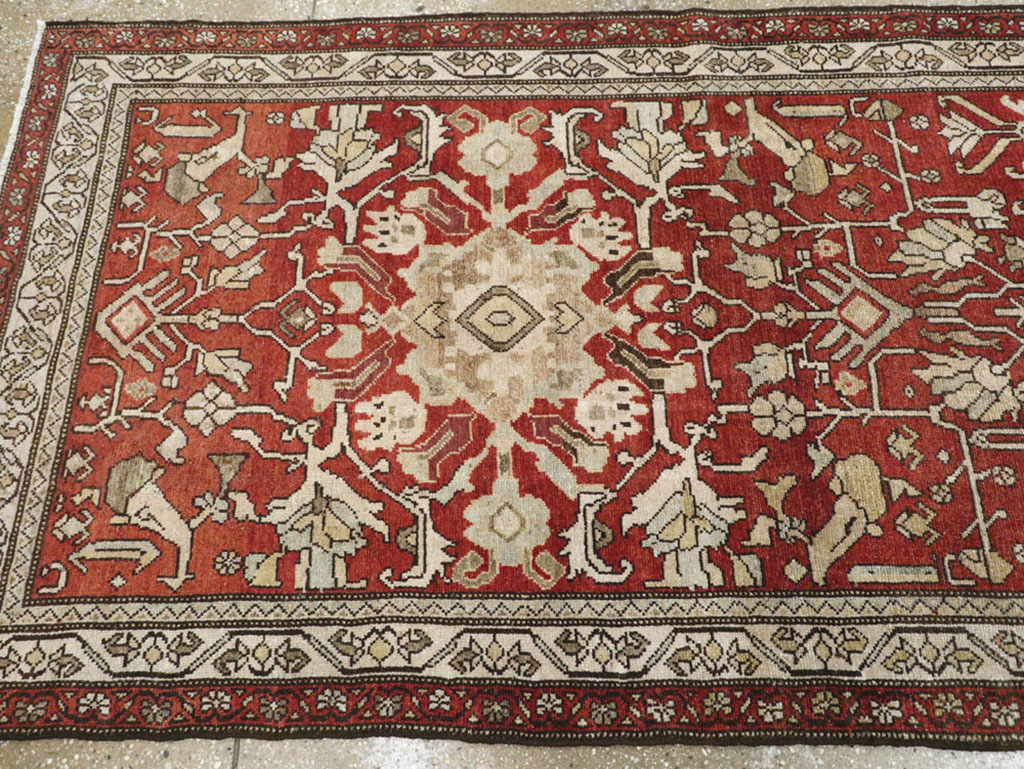 Vintage Persian Malayer Runner, No.23240 - Gsblank