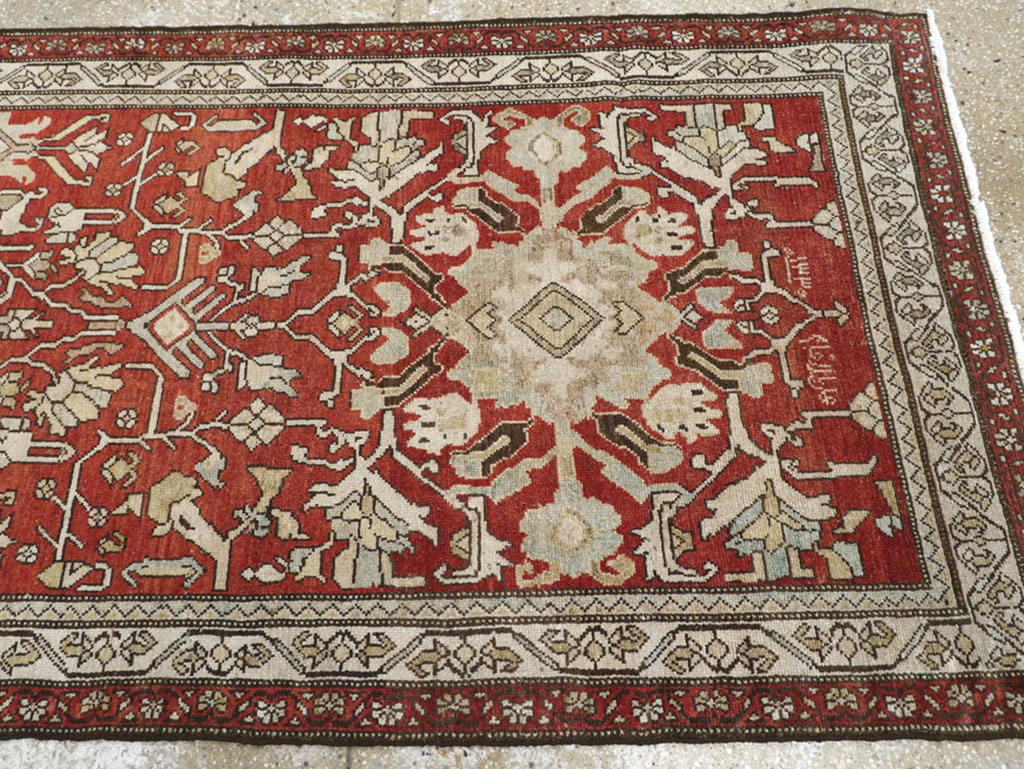 Vintage Persian Malayer Runner, No.23240 - Gsblank