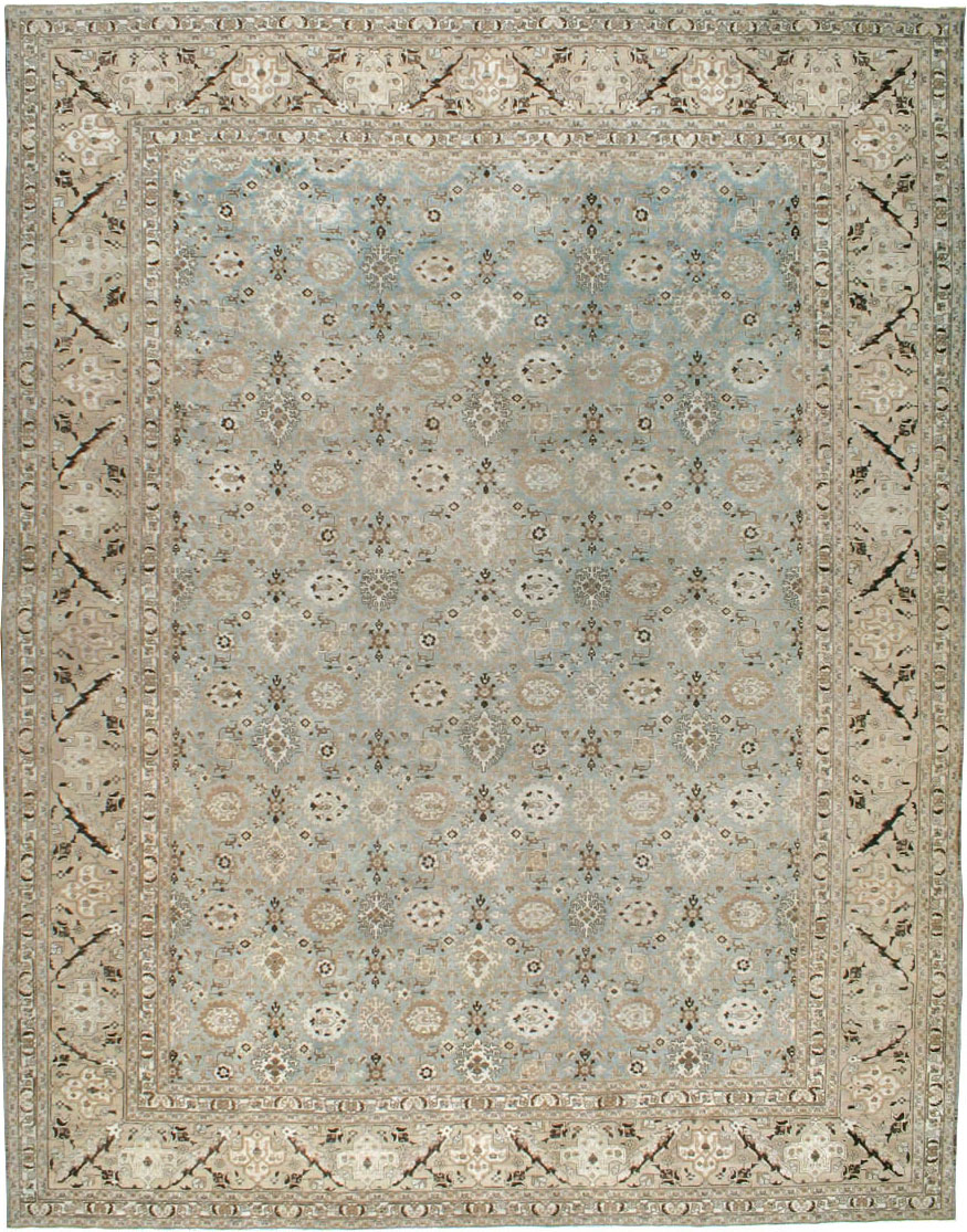 Antique Persian Tabriz Carpet, No.23242 - Gsblank
