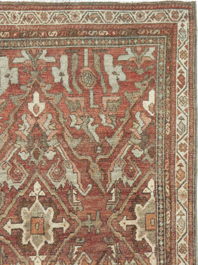 Vintage Persian Malayer Rug, No.23243 - Gsblank