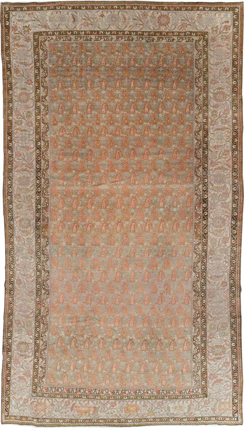 Antique Persian Malayer Gallery Carpet, No.23245 - Gsblank