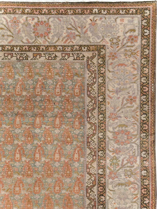 Antique Persian Malayer Gallery Carpet, No.23245 - Gsblank