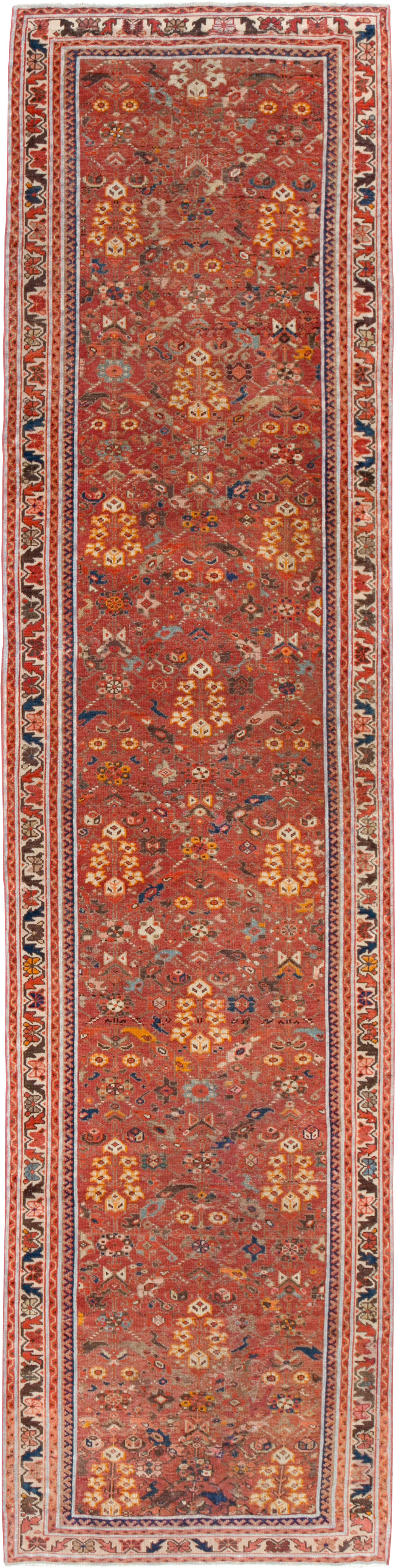 Antique Persian Malayer Runner, No.23252 - Gsblank
