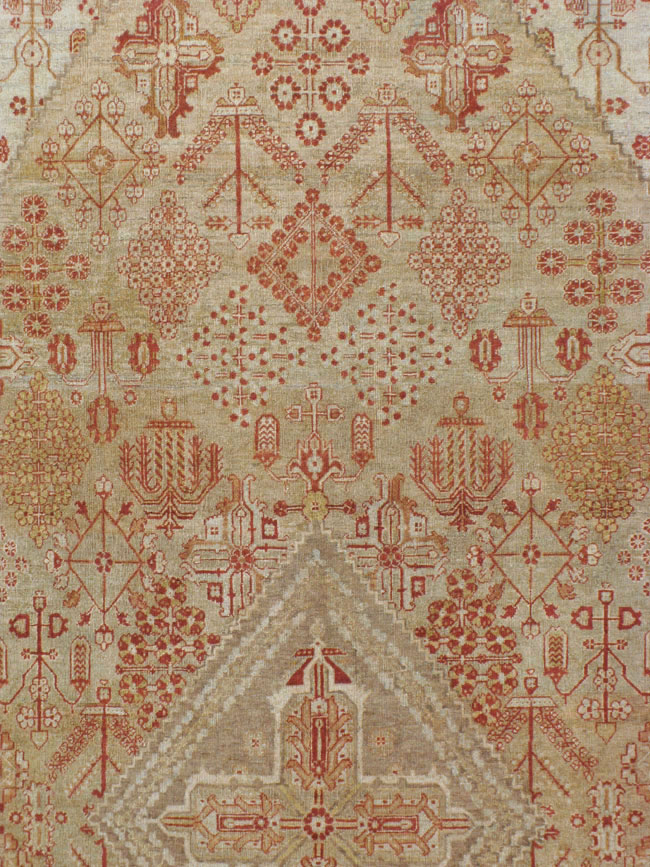 Vintage Persian Joshegan Carpet, No.23253 - Gsblank