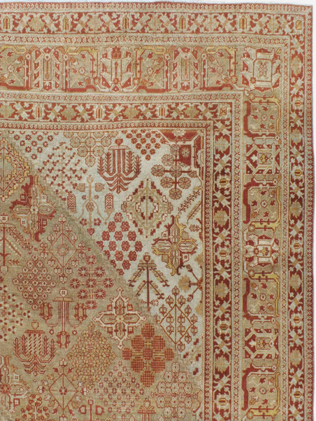 Vintage Persian Joshegan Carpet, No.23253 - Gsblank