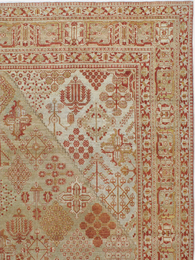 Vintage Persian Joshegan Carpet, No.23253 - Gsblank