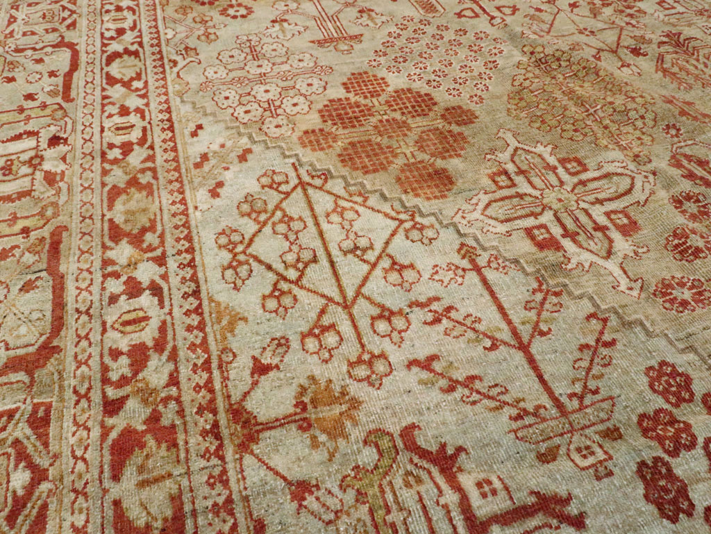 Vintage Persian Joshegan Carpet, No.23253 - Gsblank