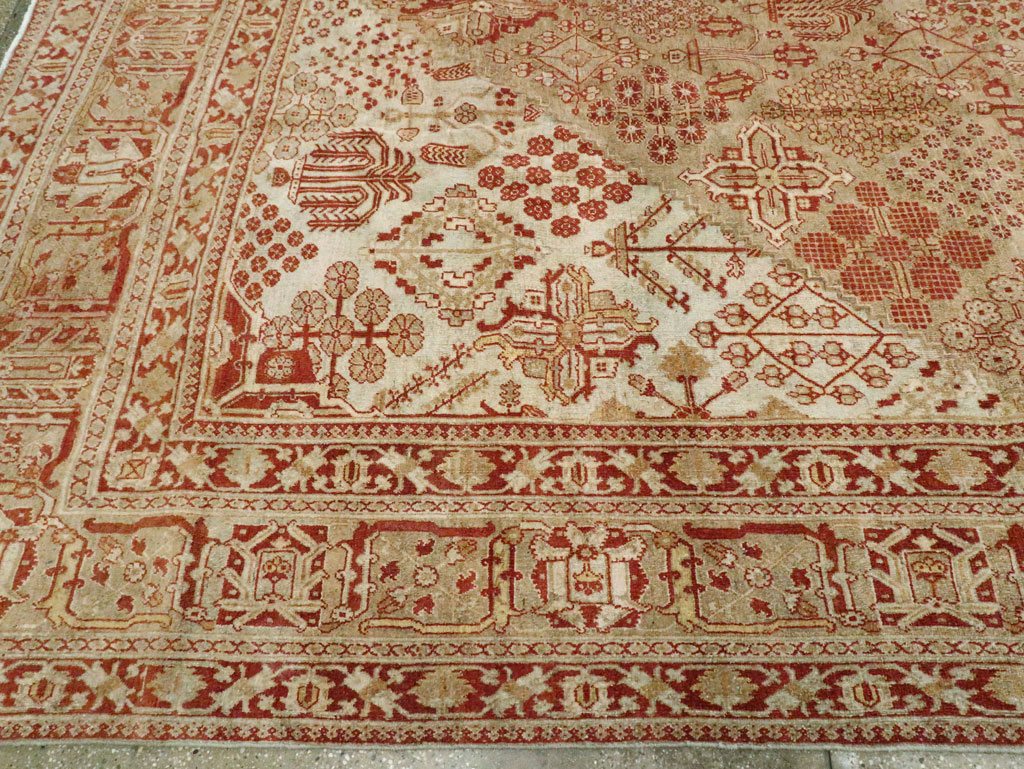 Vintage Persian Joshegan Carpet, No.23253 - Gsblank