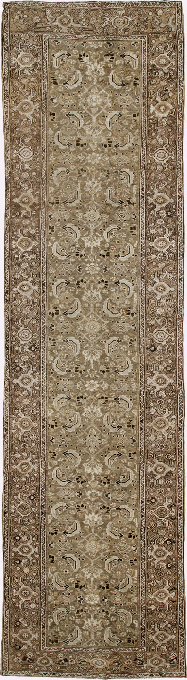 Vintage Persian Malayer Runner, No.23256 - Gsblank