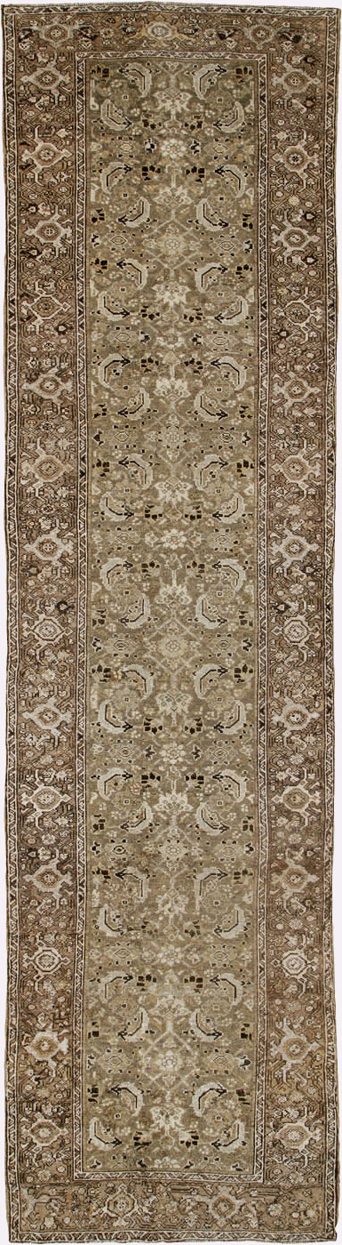 Vintage Persian Malayer Runner, No.23256 - Gsblank