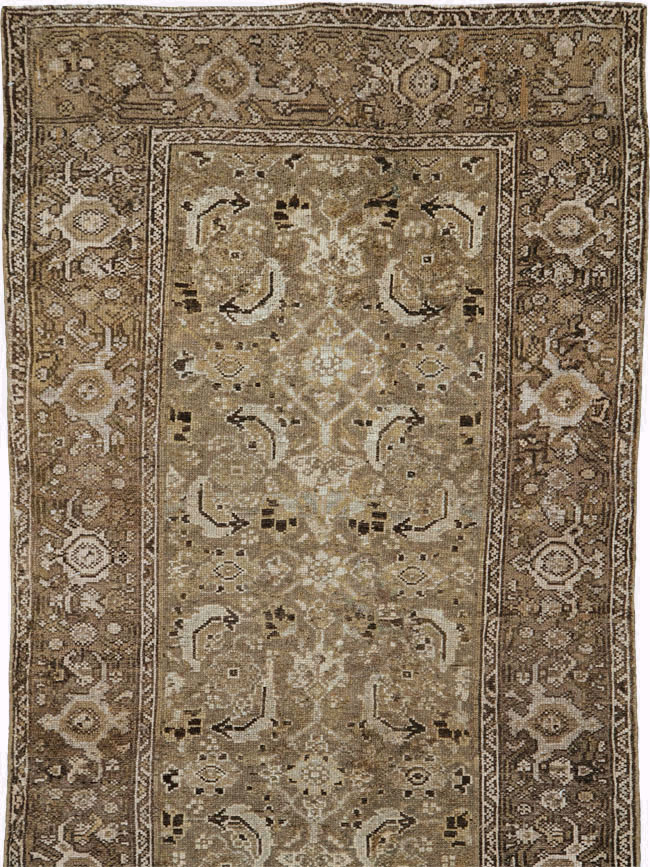 Vintage Persian Malayer Runner, No.23256 - Gsblank