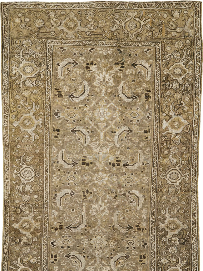 Vintage Persian Malayer Runner, No.23256 - Gsblank