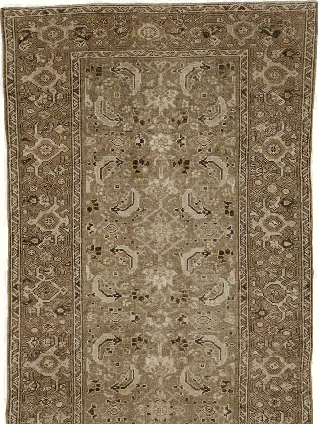 Vintage Persian Malayer Runner, No.23256 - Gsblank
