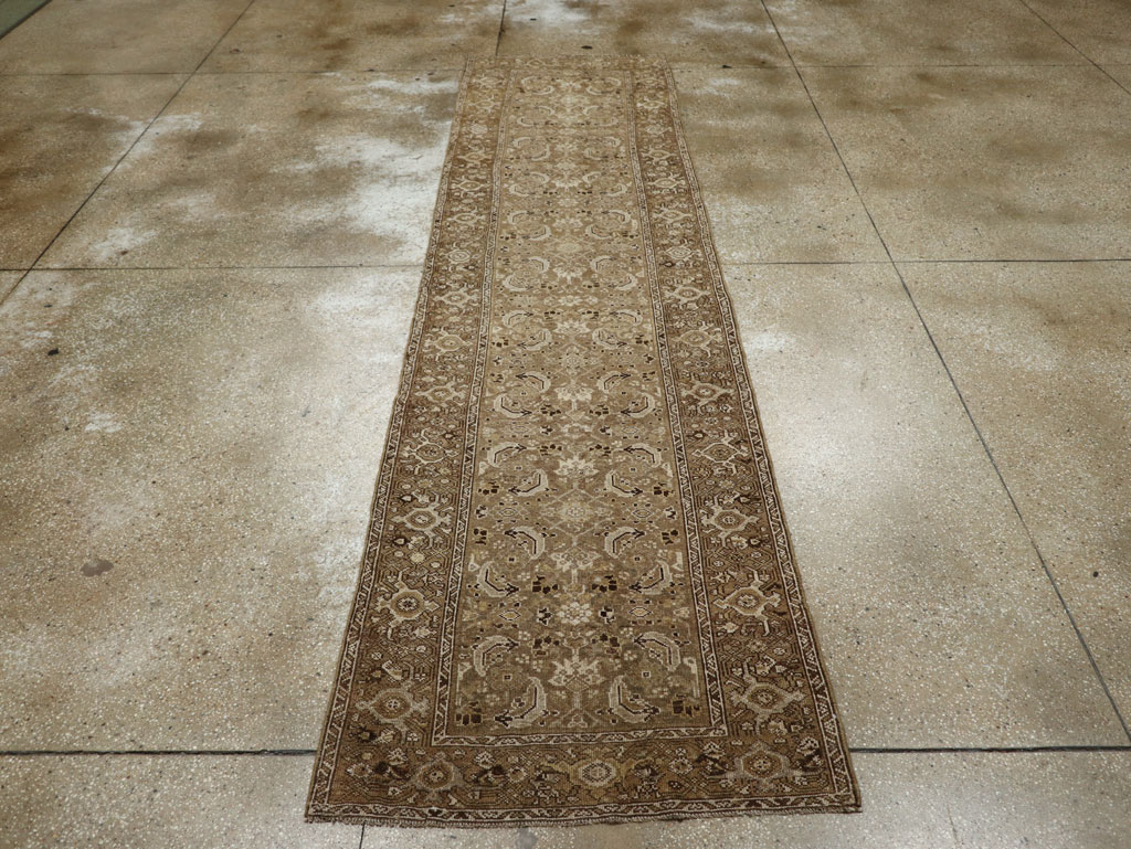Vintage Persian Malayer Runner, No.23256 - Gsblank