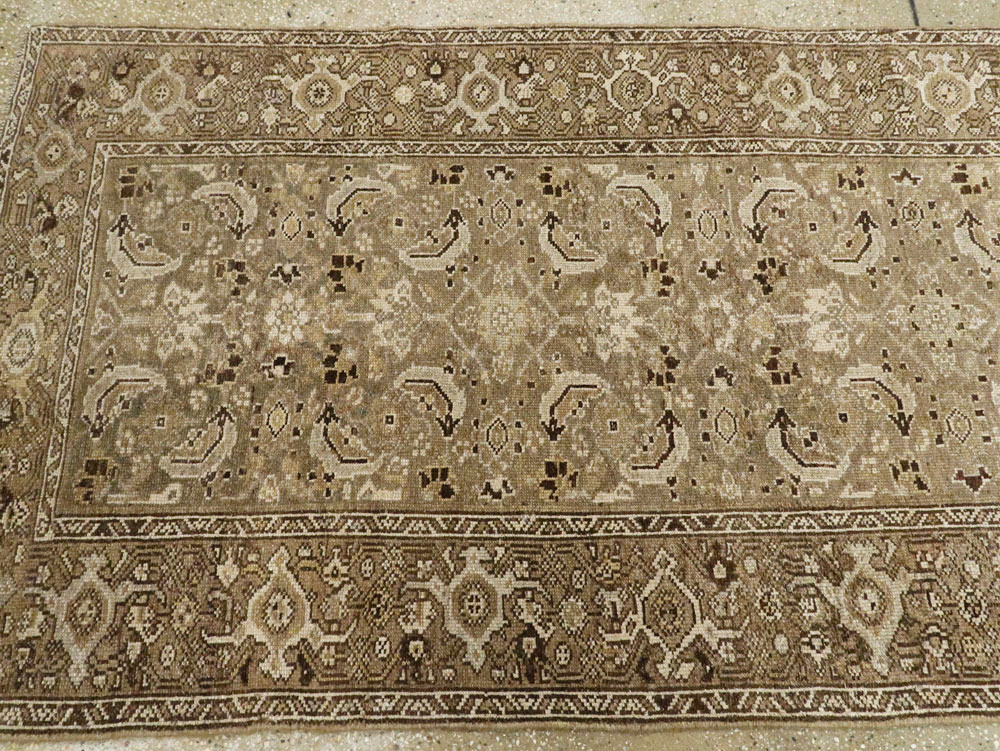 Vintage Persian Malayer Runner, No.23256 - Gsblank