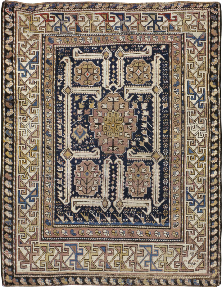 Antique Caucasian Shirvan Rug, No.23258 - Gsblank