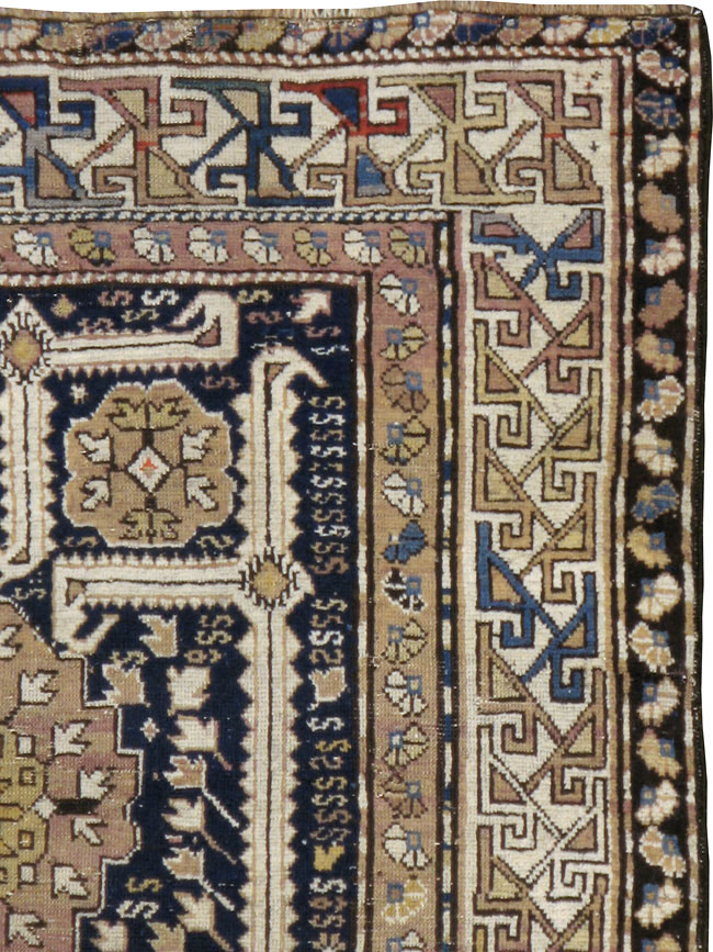 Antique Caucasian Shirvan Rug, No.23258 - Gsblank