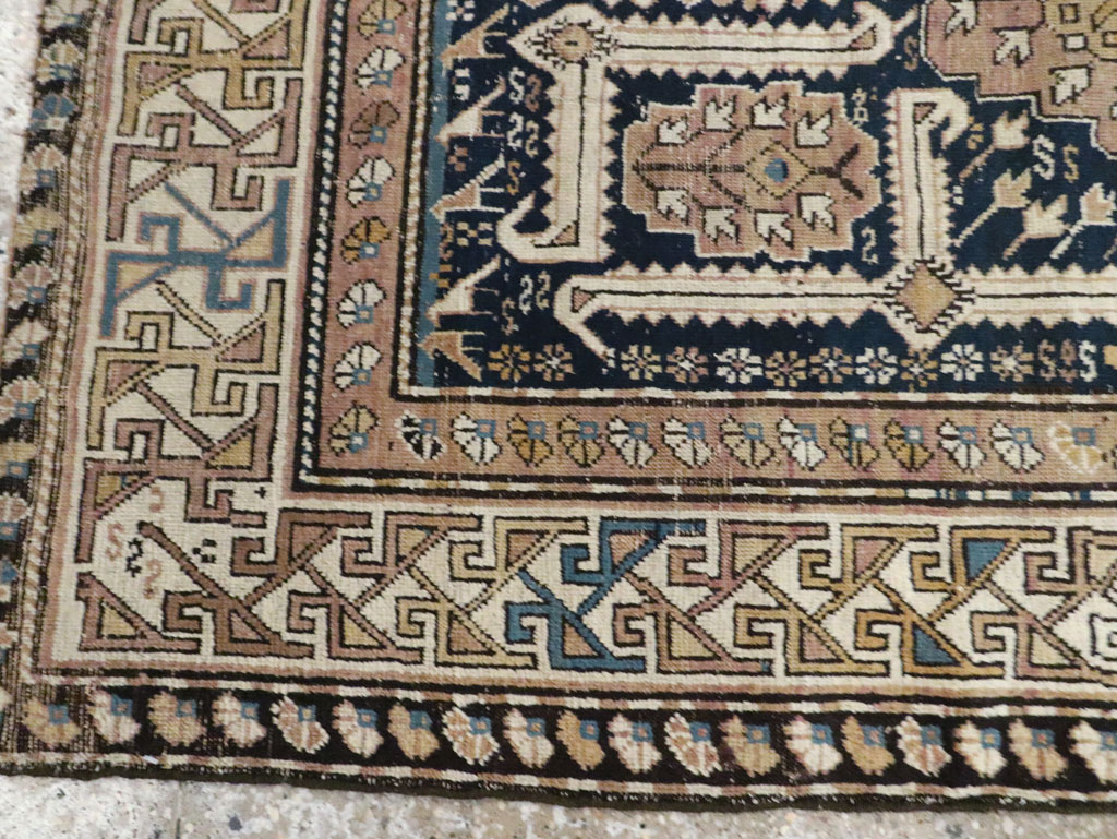 Antique Caucasian Shirvan Rug, No.23258 - Gsblank