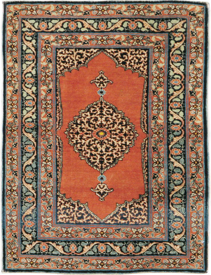 Antique Persian Tabriz Hagi Jalili Rug, No.23261 - Gsblank