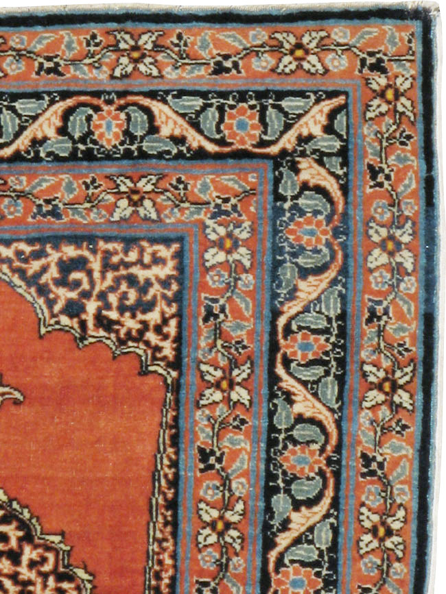 Antique Persian Tabriz Hagi Jalili Rug, No.23261 - Gsblank
