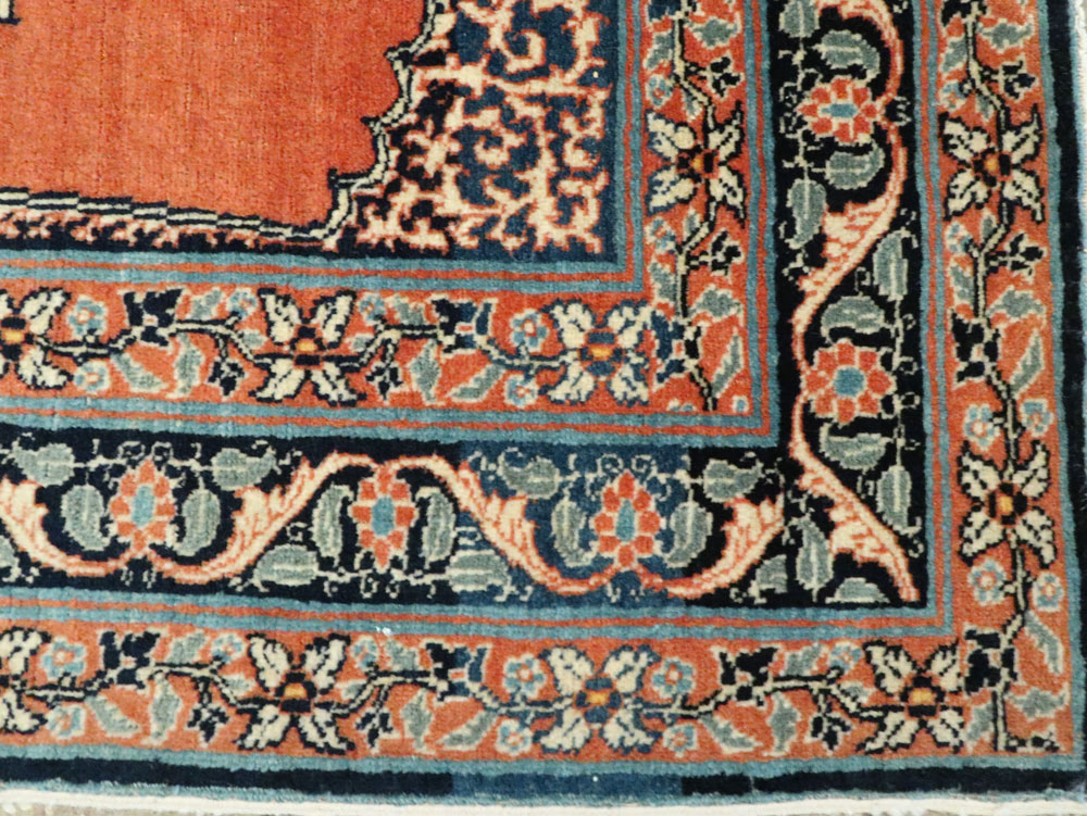 Antique Persian Tabriz Hagi Jalili Rug, No.23261 - Gsblank