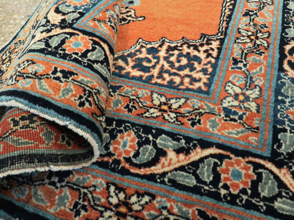 Antique Persian Tabriz Hagi Jalili Rug, No.23261 - Gsblank