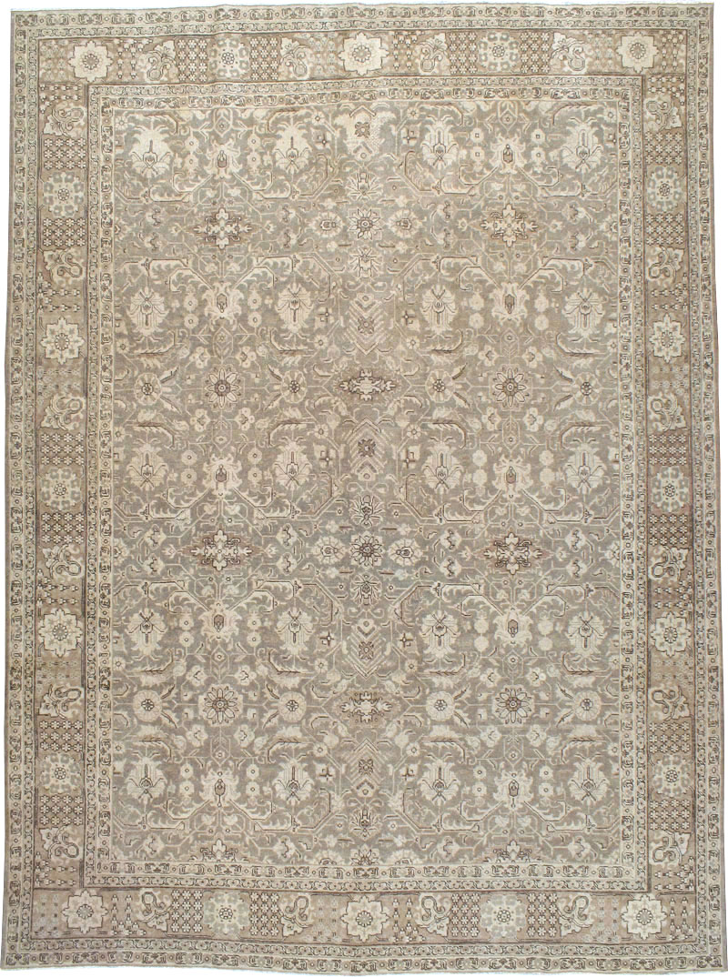 Antique Persian Tabriz Carpet, No.23268 - Gsblank