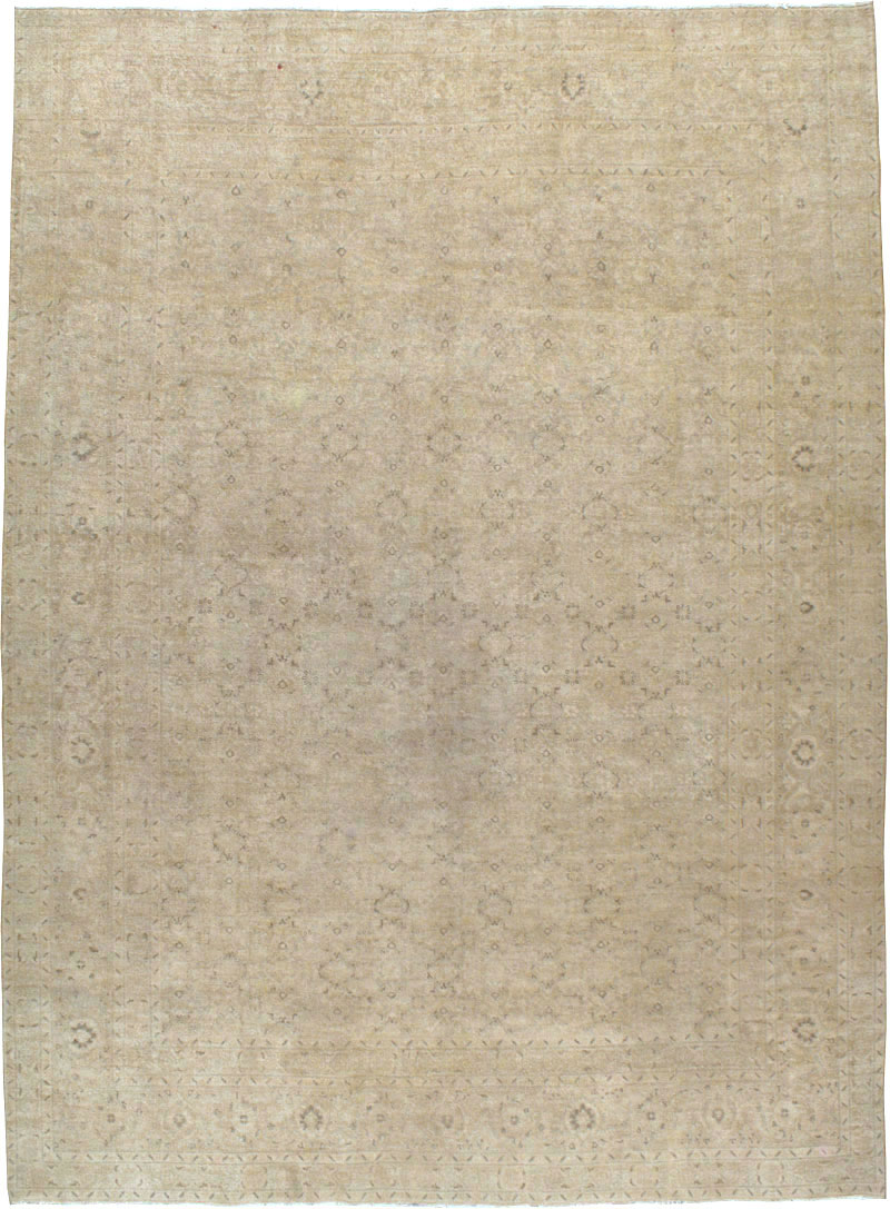 Antique Persian Tabriz Carpet, No.23282 - Gsblank