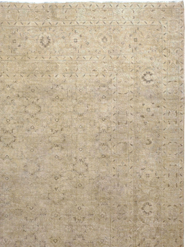 Antique Persian Tabriz Carpet, No.23282 - Gsblank
