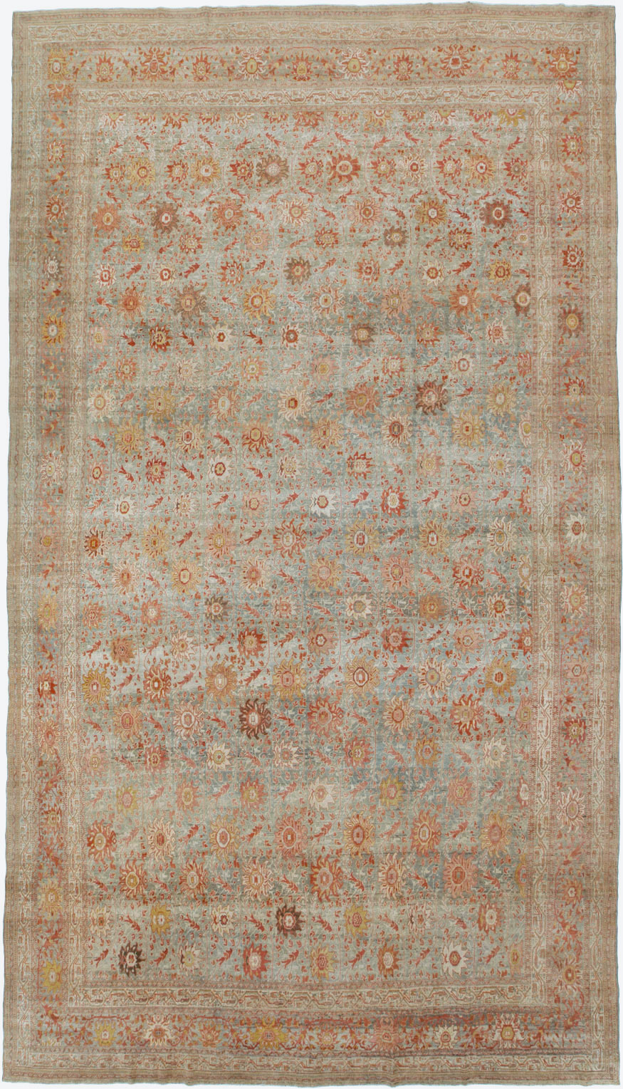 Antique Persian Mahal Carpet, No.23288 - Gsblank