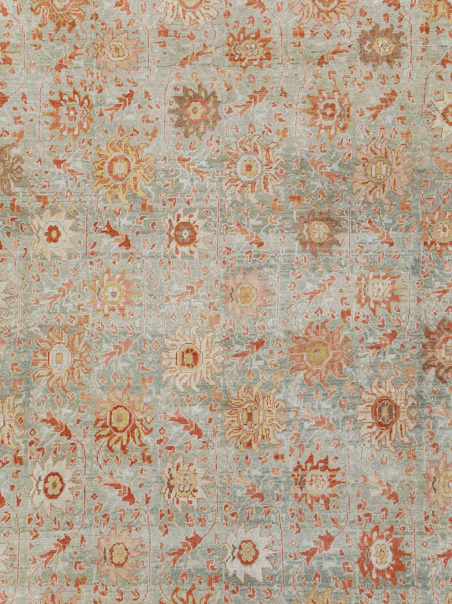 Antique Persian Mahal Carpet, No.23288 - Gsblank