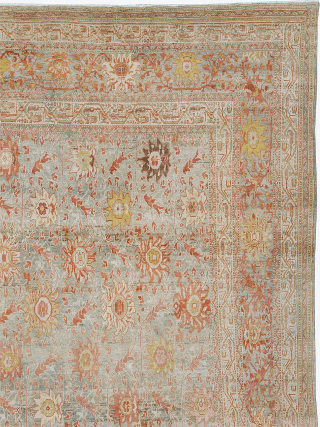 Antique Persian Mahal Carpet, No.23288 - Gsblank