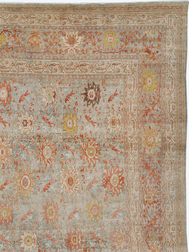Antique Persian Mahal Carpet, No.23288 - Gsblank