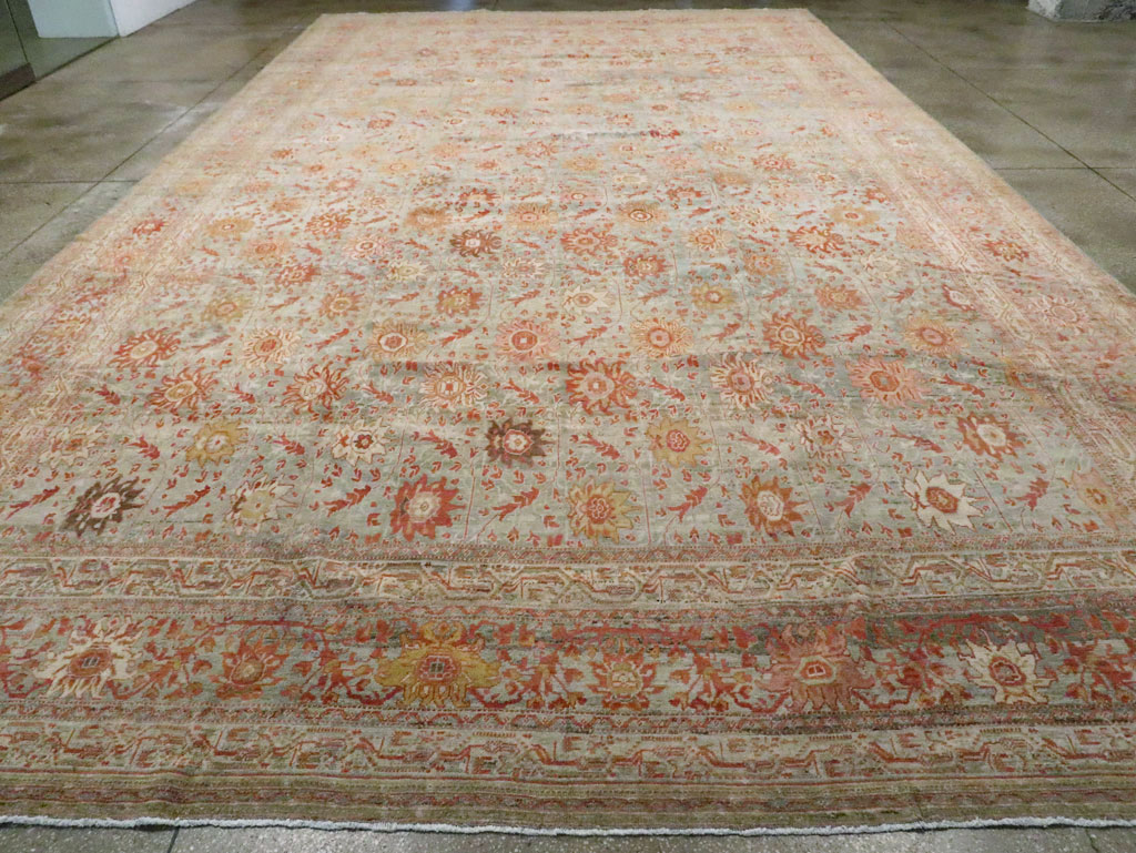 Antique Persian Mahal Carpet, No.23288 - Gsblank
