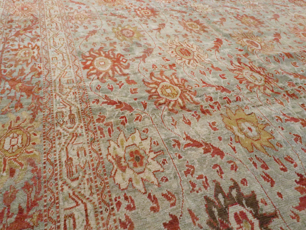 Antique Persian Mahal Carpet, No.23288 - Gsblank