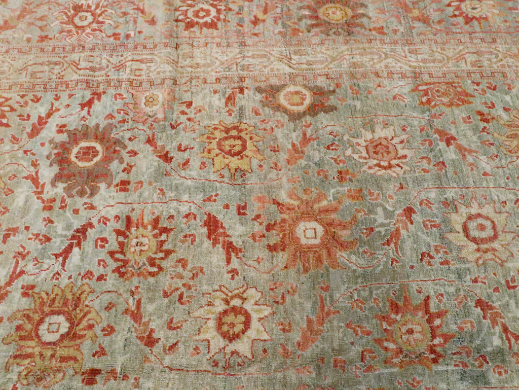 Antique Persian Mahal Carpet, No.23288 - Gsblank
